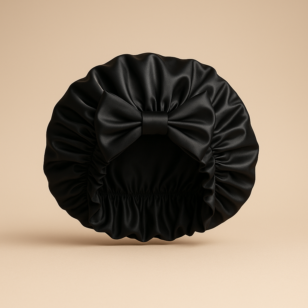 Meekonos™ SilkCare - Gorrito de noche de satén de lujo