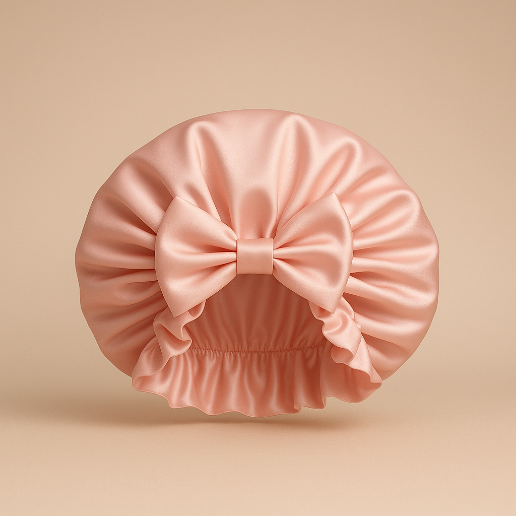 Meekonos™ SilkCare – Luxury Satin Night Bonnet
