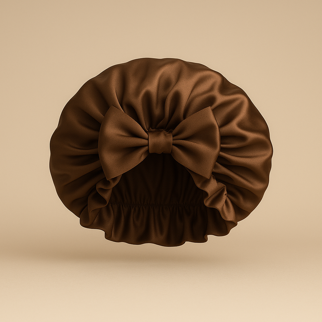 Meekonos™ SilkCare – Luxury Satin Night Bonnet