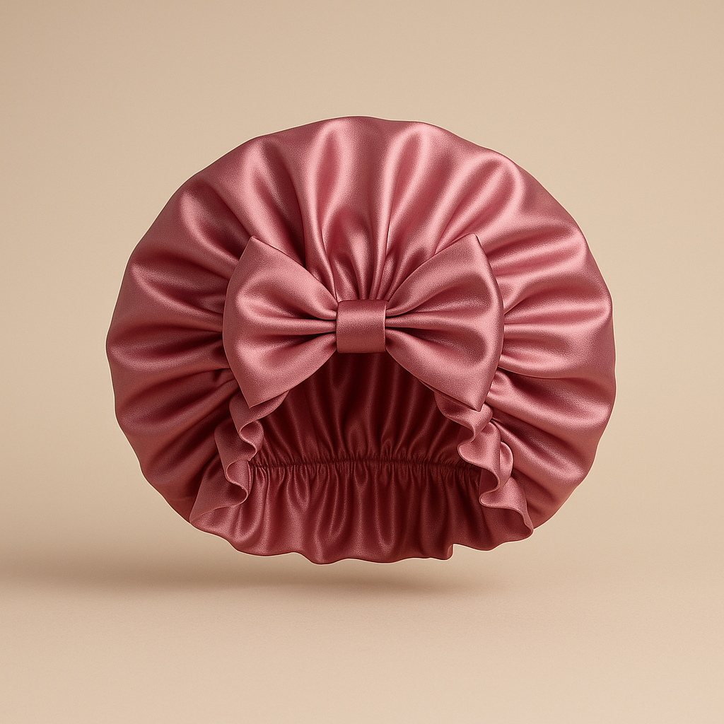 Meekonos™ SilkCare – Luxury Satin Night Bonnet