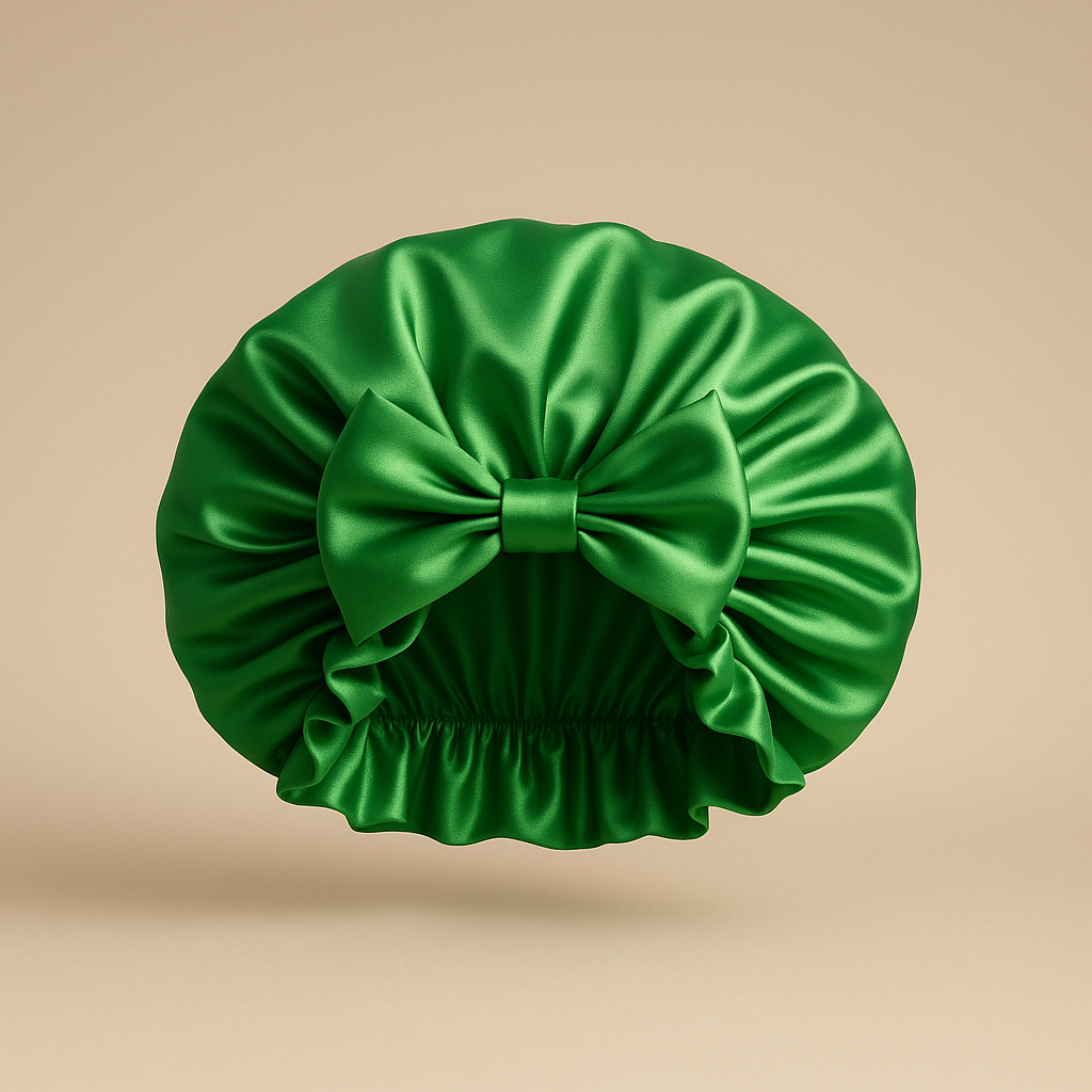 Meekonos™ SilkCare – Luxury Satin Night Bonnet