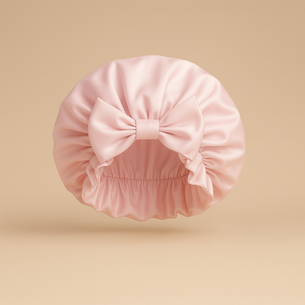 Meekonos™ SilkCare – Luxury Satin Night Bonnet