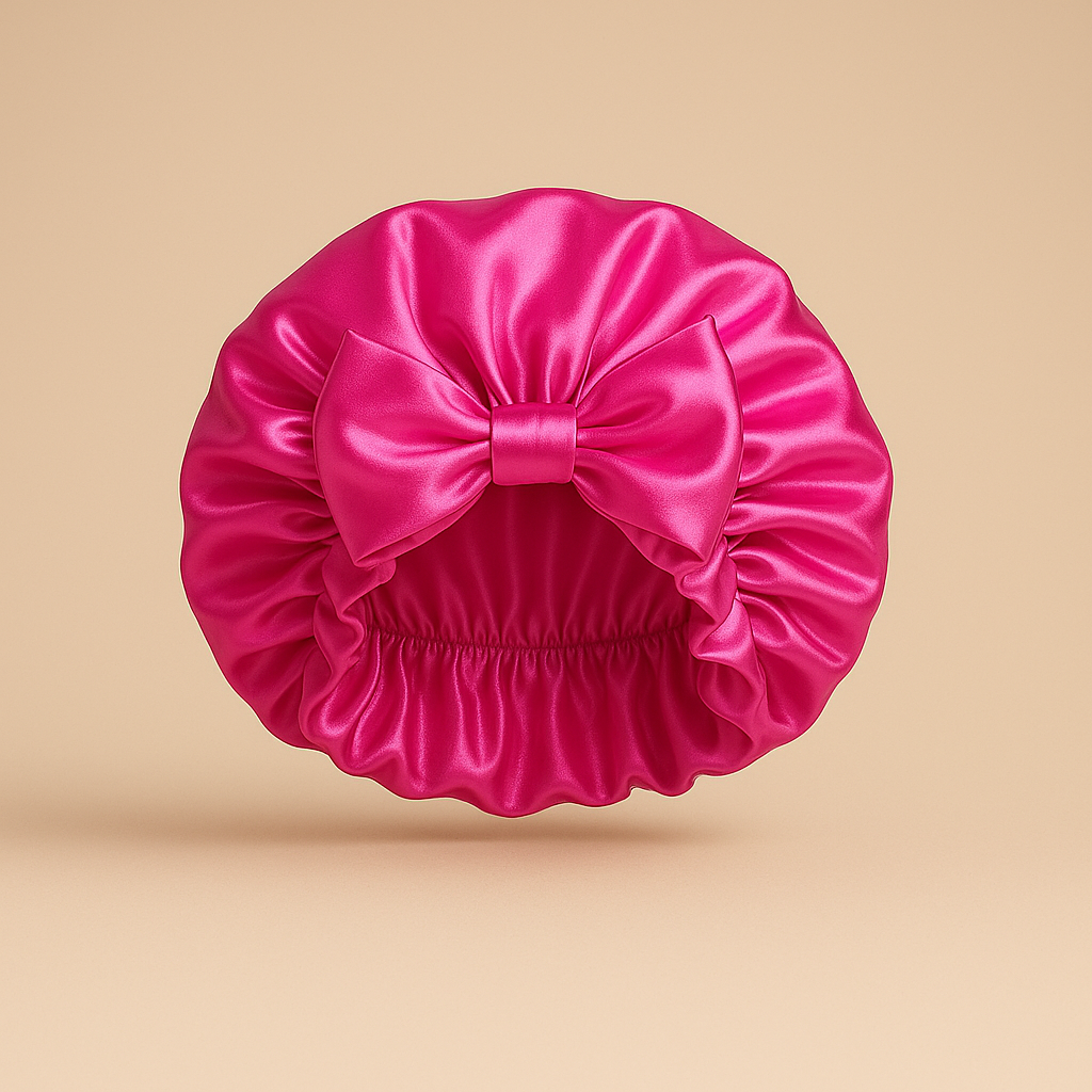 Meekonos™ SilkCare – Luxury Satin Night Bonnet