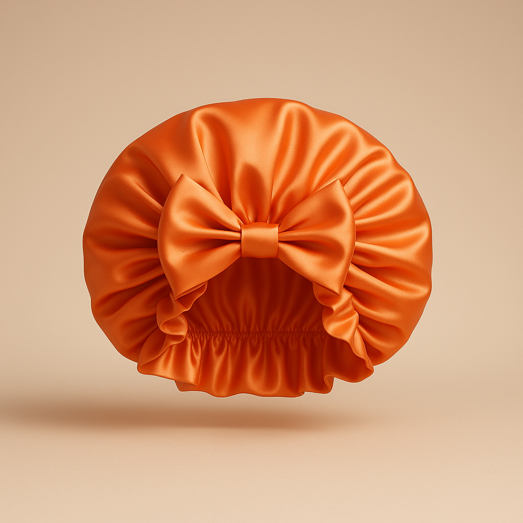 Meekonos™ SilkCare - Gorrito de noche de satén de lujo