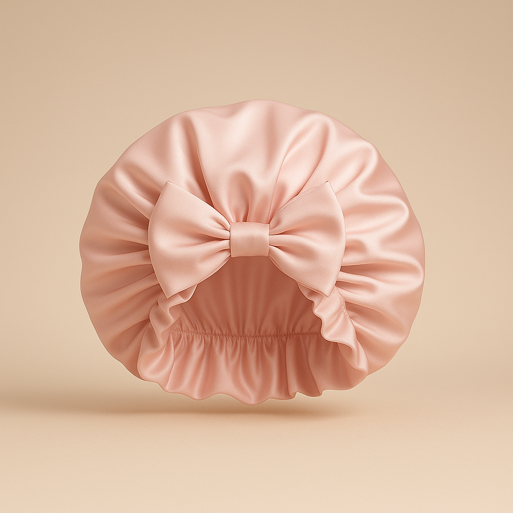 Meekonos™ SilkCare – Luxury Satin Night Bonnet