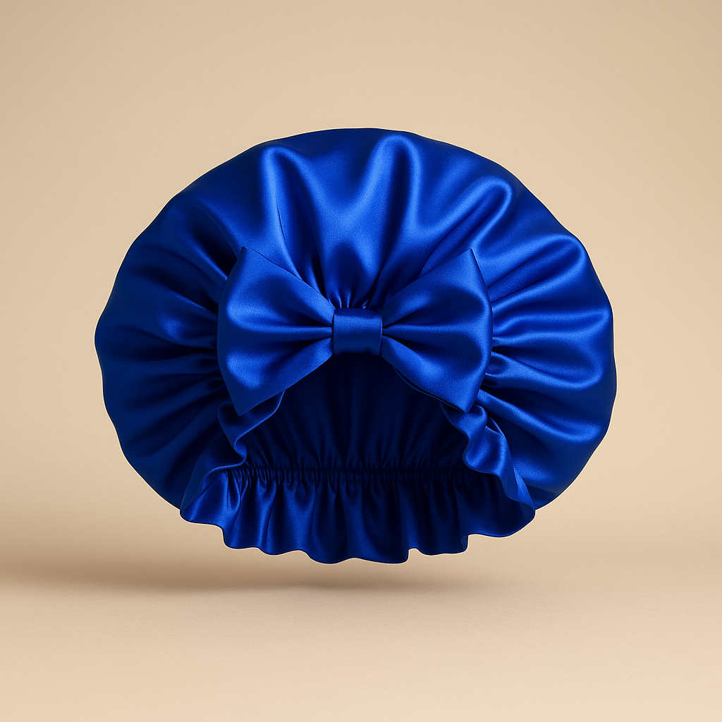 Meekonos™ SilkCare – Luxury Satin Night Bonnet