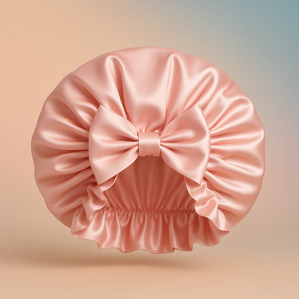 Meekonos™ SilkCare – Luxury Satin Night Bonnet