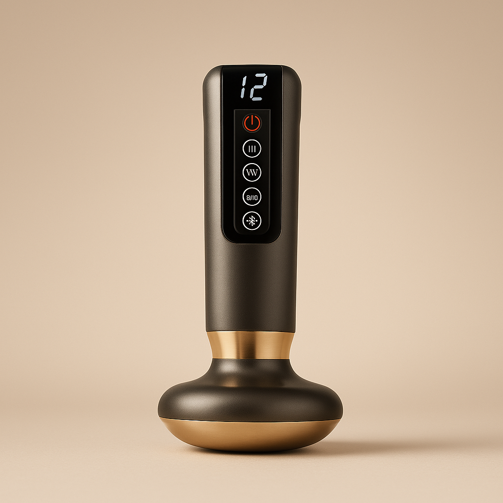 Meekonos™ TriColor GuaSha – 3-in-1 Skin-Firming & Revitalizing Massager