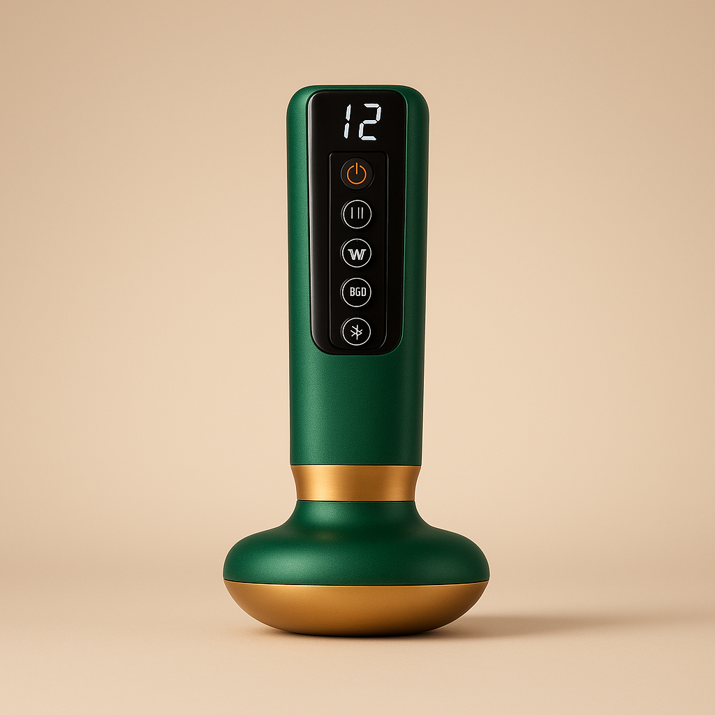 Meekonos™ TriColor GuaSha – 3-in-1 Skin-Firming & Revitalizing Massager