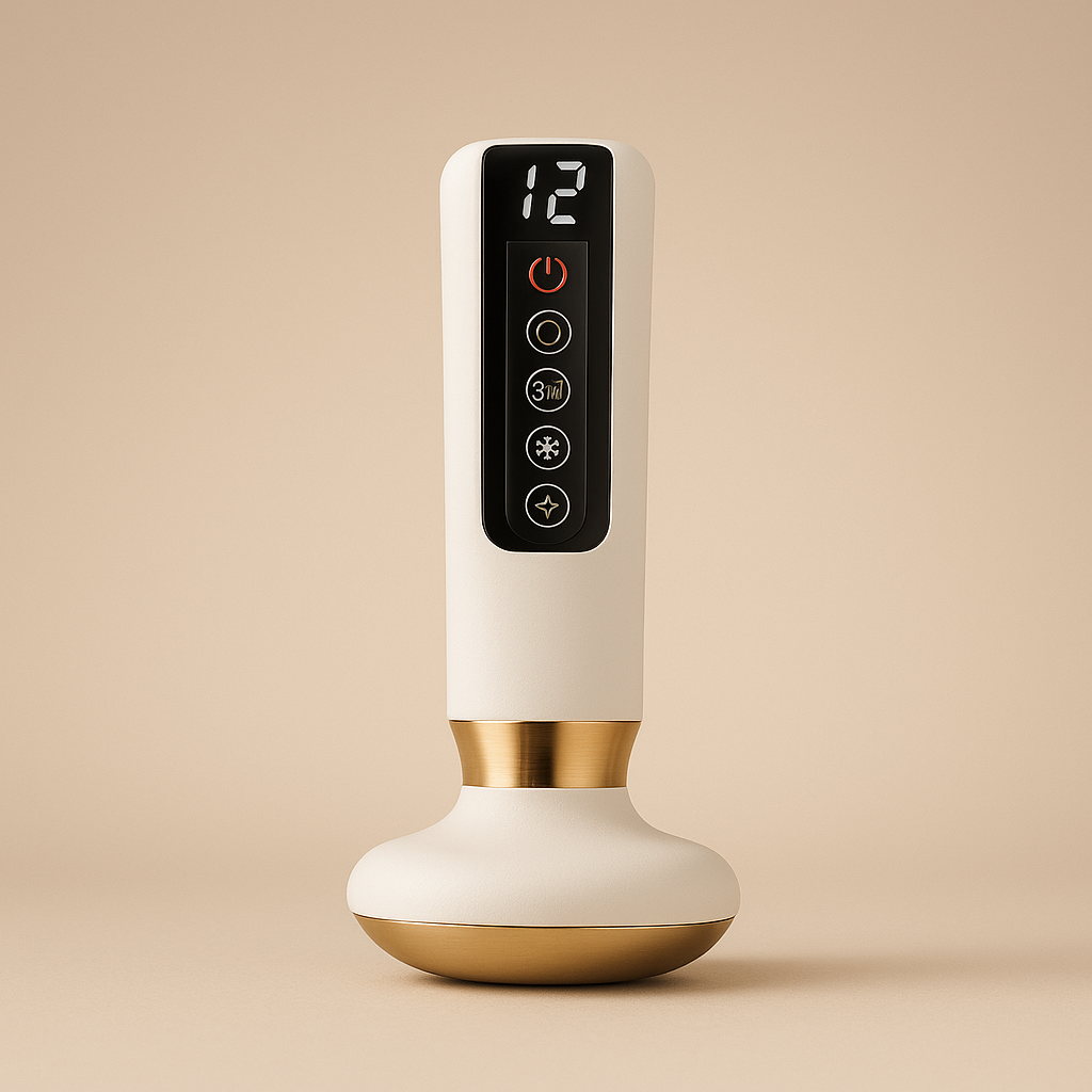 Meekonos™ TriColor GuaSha – 3-in-1 Skin-Firming & Revitalizing Massager