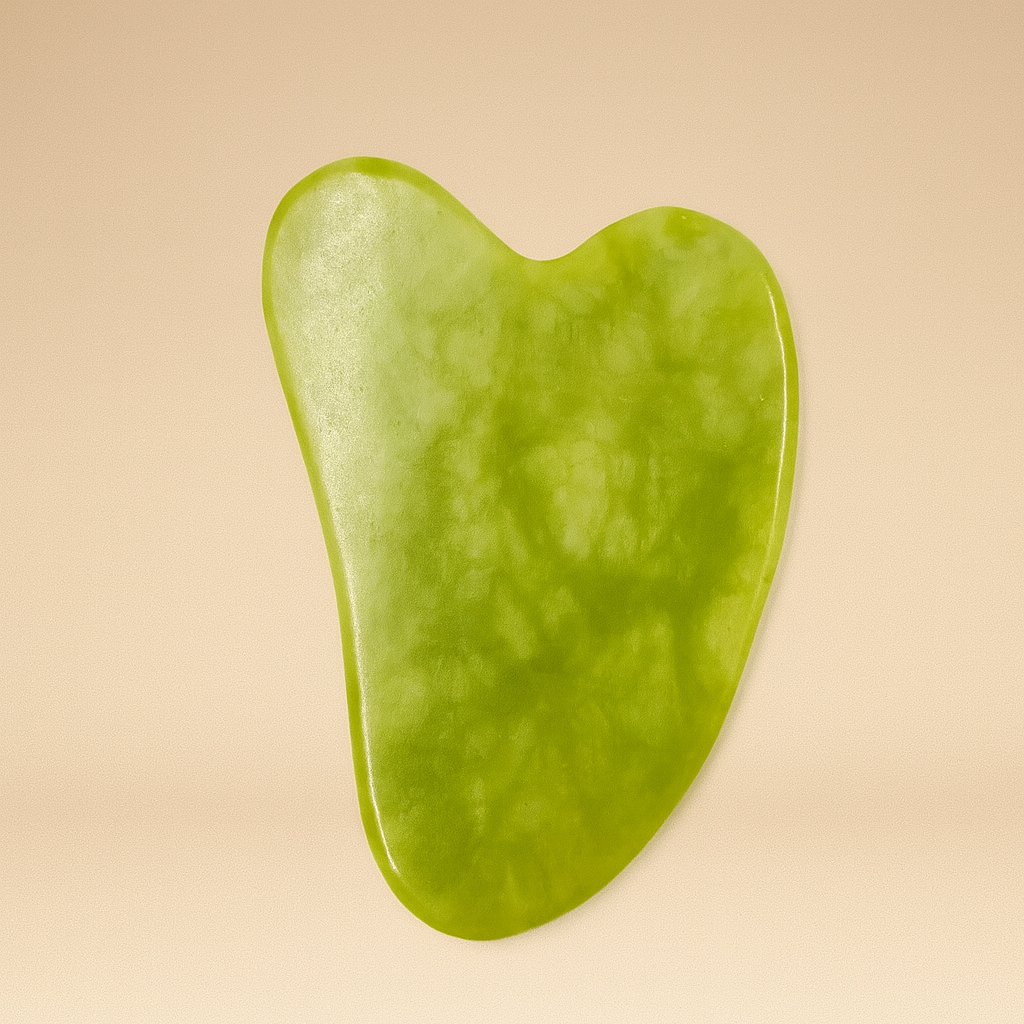 Meekonos™ rodillo de jade natural y set facial Gua Sha
